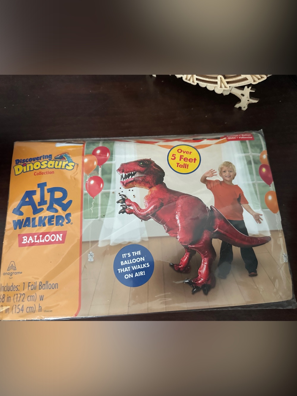 Airwalkers Airwalkers Balloon Red Dinosaur (T-Rex)